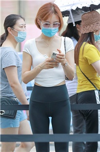 黑色瑜伽裤女友MJ1397[1.29G]