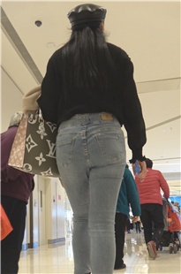 高挑灰牛仔饱满丰屯美眉JS192[1.24G]