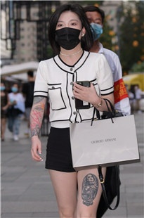 大白腿凉拖女生3A5425[2.33G]