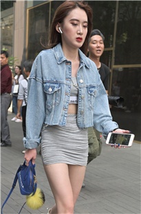 性感紧身包屯裙美腿3A718[916M]