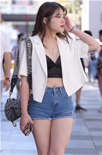 性感热裤美女，好喜欢MJ1659[6.16G]