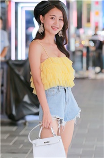 牛仔热裤美女3A3892[117M]