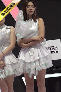 4K-2018CJ白色连衣短裙showgirl美女[520M/MP4]