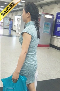 跟拍旗袍连衣包臀短裙漂亮美妇[648M/MP4]