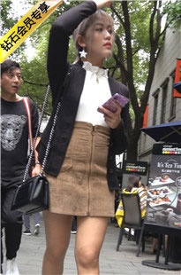 4K-短裙长腿街拍高跟美女DJ297[1.13G]