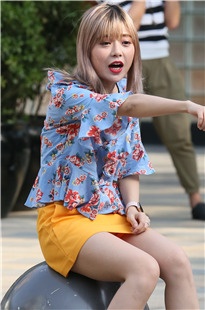 辣妈的魅力蹲姿和优雅坐姿XS025[663M]