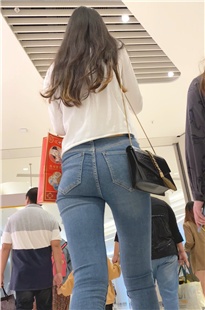 高挑超紧牛仔饱满丰屯美女JS183[3.65G]