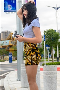 风中游览楼盘景区的花裙啡丝萌宝儿FF129[4.14G]