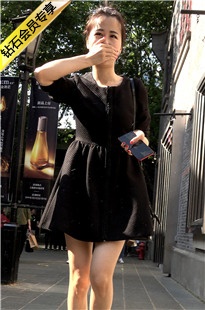 4K-连衣裙长腿街拍高跟美女DJ491[1.09G]