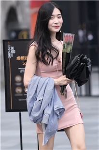 连衣短裙美女3A3243[759M]