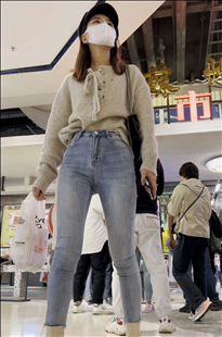 蓝牛紧屯小姐姐喝乃茶技术一流KL003[872M}