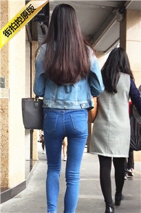 极品牛仔裤翘臀长发美女[496M/MOV]