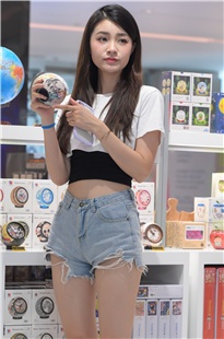 [不吃鸡蛋]热裤-浅蓝MJ2966