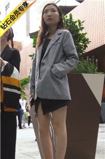 4K-短裙长腿街拍高跟美女DJ295[817M]
