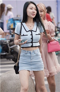 牛仔短裙长腿美女MJ1388[1.11G]