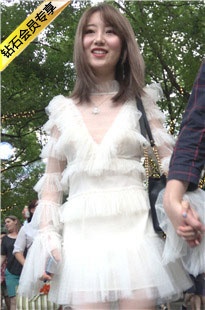 4K-性感连衣裙长腿街拍高跟美女DJ584[2.33G]