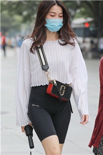 黑色瑜伽短裤MJ1048[880M]