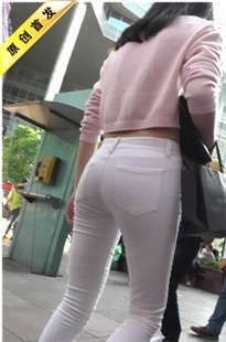 【幽明作品】粉衣紧身白裤[MP4/2GB]