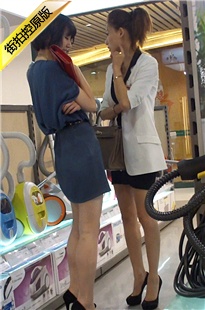街拍两个高跟美女逛商场[504M/MP4]