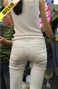 【狼哥2016原创】细腰宽臀白裤眼镜妹[MP4/2GB]