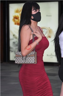 吊带红裙美女MJ2671[4.38G]