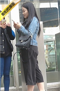 4K-街拍丰满黑色高跟长发美眉[6.68G/MP4]