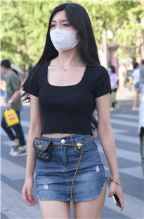 牛仔短裙美腿3A6388[3.5G]