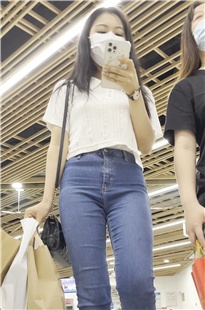 极品牛仔裤翘屯美女JS280[903M]