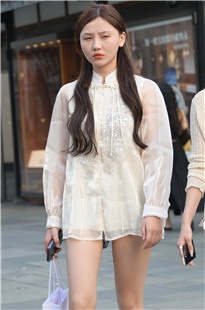 街拍热裤拖鞋女生3A7533[1.12G]