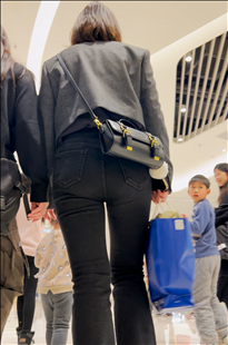 气质牛仔喇叭裤小姐姐KL189[2.26G]