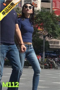 4K-蓝色紧牛时尚美眉M112[1.05G]