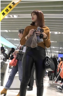 【幽明作品】极品紧身皮裤翘臀大美女逛商场[MP4/2GB]