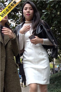 4K-短裙长腿街拍高跟美女DJ393[968M]