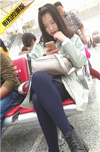 蓝色SW黑色小皮鞋靓丽时尚美女[829M/MP4]